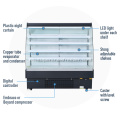 Refrigeración fresca de refrigeración vertical de refrigeración media altura abierta